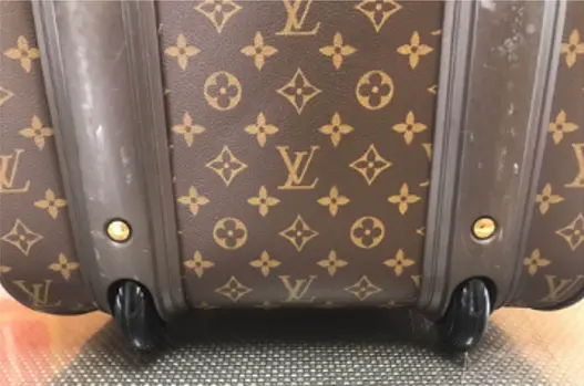 LOUIS VUITTON Louis Vuitton キャスター破損修理 修理後