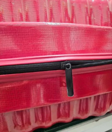 Samsonite コスモライト スライダー修理(再利用・安価対応) 修理後
