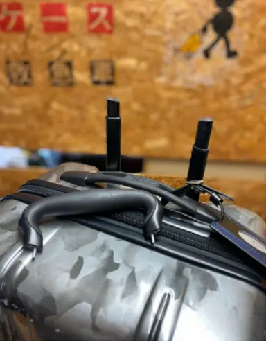 TUMI 伸縮ハンドル修理 修理前