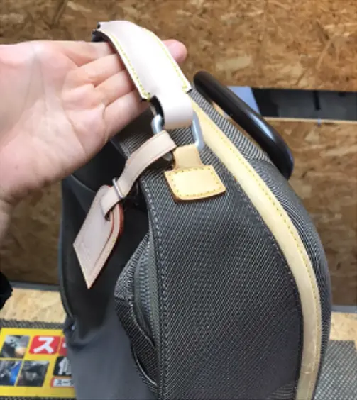 LOUIS VUITTON Louis Vuitton ペガス 革ハンドル破れ修理（持ち手交換） 修理後