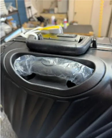 TUMI 伸縮ハンドルロック不良修理 修理後