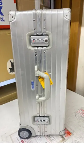 RIMOWA トパーズ旧型ロック → TSAロック交換（アップグレード対応） 修理後