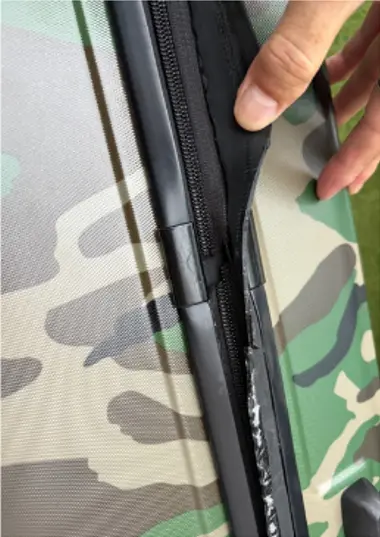TUMI ラバー部品交換修理 修理前