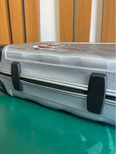 Samsonite コスモライト ゴムヒンジ外れ修理 修理後