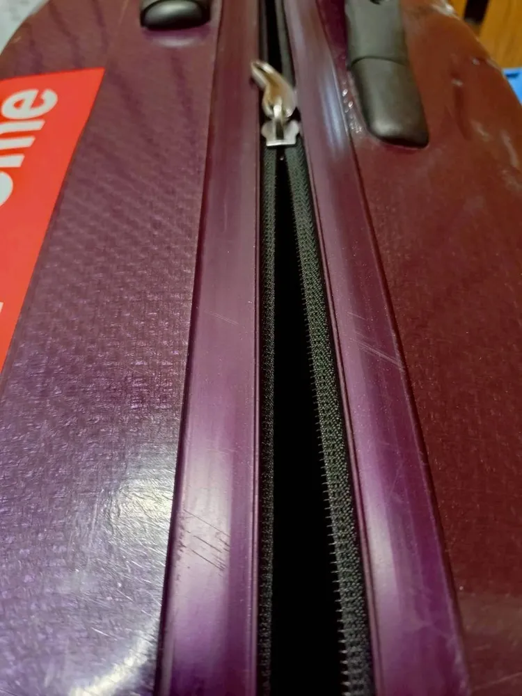 Samsonite スライダー修理 修理前