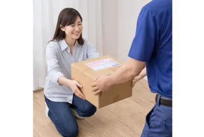 返送・受け取り