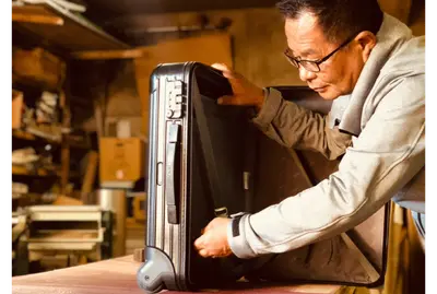 修理作業中