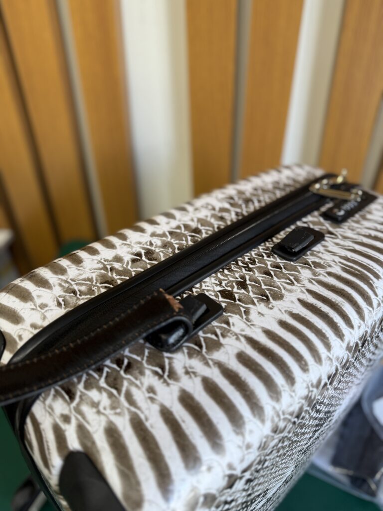 サムソナイト　ハンドル修理