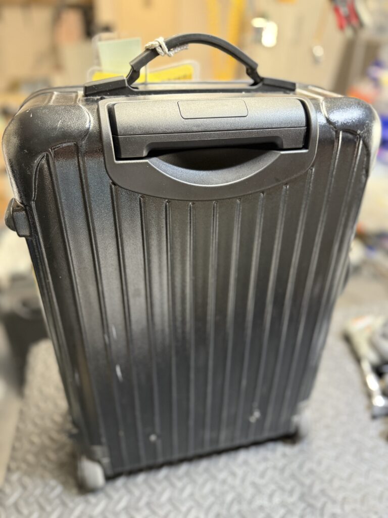 RIMOWAの伸縮ハンドル修理