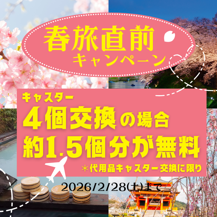 春のキャンペーン